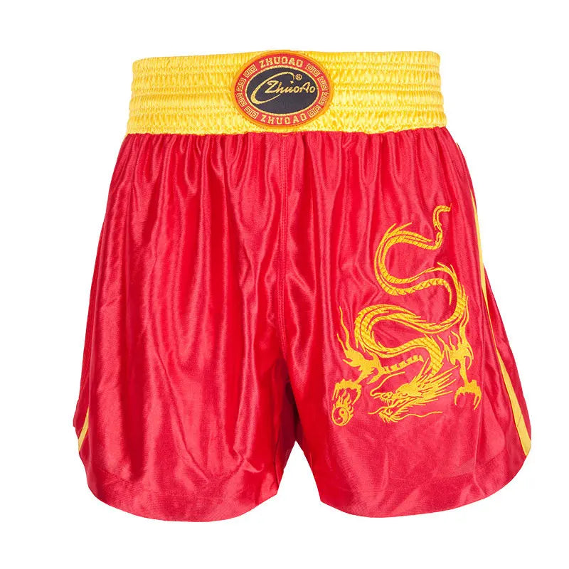 Muay Thai Shorts Men Women Thai Boxing Shorts Premium Martial Arts Thaiboxing Clothing Gym Kickboxing Cage Fighting Pants