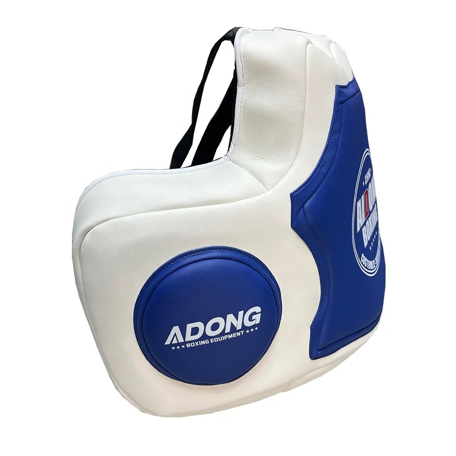 MMA Thai Kick Boxing Training Chest Guard Leather Martial Arts Body Guard
