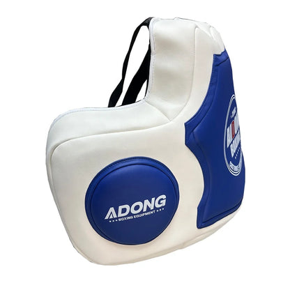 MMA Thai Kick Boxing Training Chest Guard Leather Martial Arts Body Guard