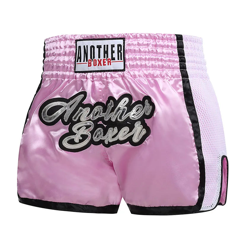Muay Thai Shorts Men Women Thai Boxing Shorts Premium Martial Arts Thaiboxing Clothing Gym Kickboxing Cage Fighting Pants