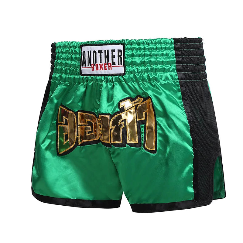 Muay Thai Shorts Men Women Thai Boxing Shorts Premium Martial Arts Thaiboxing Clothing Gym Kickboxing Cage Fighting Pants