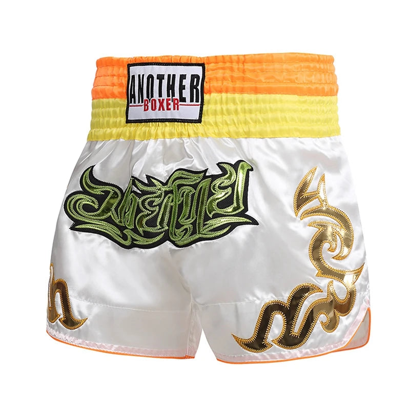 Muay Thai Shorts Men Women Thai Boxing Shorts Premium Martial Arts Thaiboxing Clothing Gym Kickboxing Cage Fighting Pants