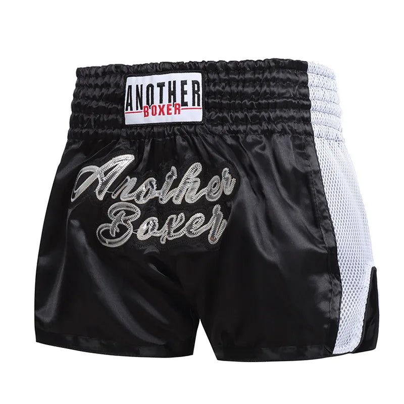 Muay Thai Shorts Men Women Thai Boxing Shorts Premium Martial Arts Thaiboxing Clothing Gym Kickboxing Cage Fighting Pants