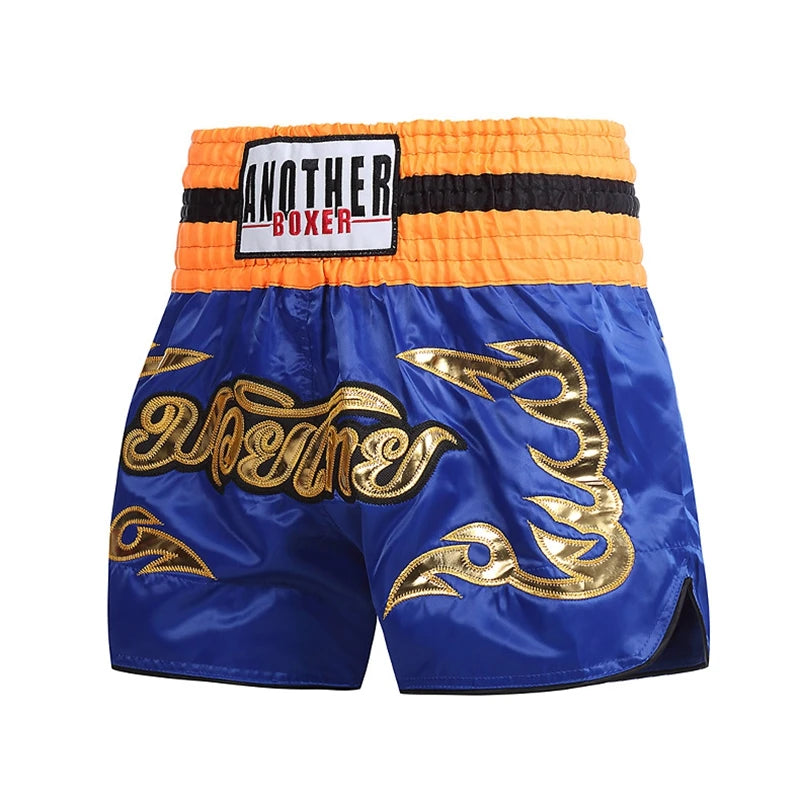 Muay Thai Shorts Men Women Thai Boxing Shorts Premium Martial Arts Thaiboxing Clothing Gym Kickboxing Cage Fighting Pants