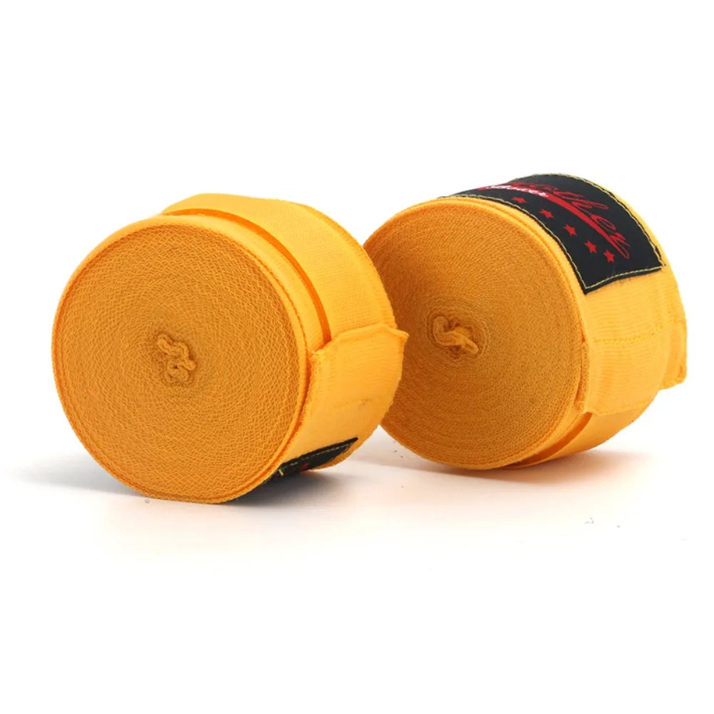 Protective Gear 5M Boxing Straps Elastic 2 Rolls Hand Guards Straps Cotton Protect Boxing Bandages Wrapped Thai Boxing